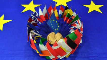 In Davos sagte die Kanzlerin, Deutschlands Zukunft sei „untrennbar mit der Frage verbunden“, wie es mit Europa weitergehe. 