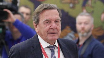 Ex-Kanzler Gerhard Schröder (SPD).