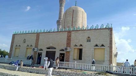 Ein Terrorattentat vor der Rawda-Moschee auf dem Nordsinai forderte mehr als 200 Tote. 