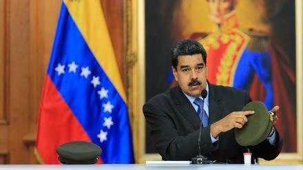 Venezuelas Präsident Nicolas Maduro.  