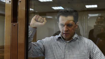 Der ukrainische Journalist Roman Suschtschenko