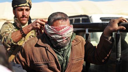 Festnahme eines mutmaßlichen IS-Kämpfers in Syrien 