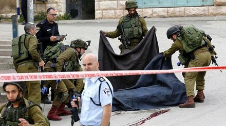 Der Vorfall ereignete sich am Donnerstag in Hebron.