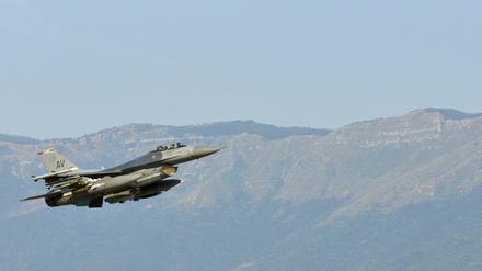 F-16-Kampfflieger der US-Luftwaffe sind auf türkischen Stützpunkten stationiert. 