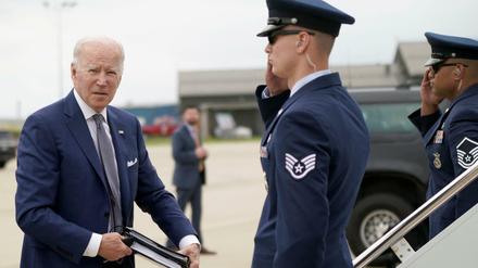 US-Präsident Joe Biden reist am Dienstag nach Buffalo.