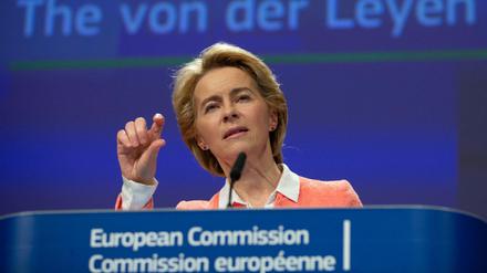 Ursula von der Leyen, damals zukünftige Präsidentin der Europäischen Kommission.