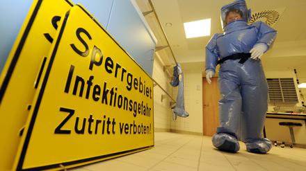 Ein neuer Ebola-Verdacht in Berlin.