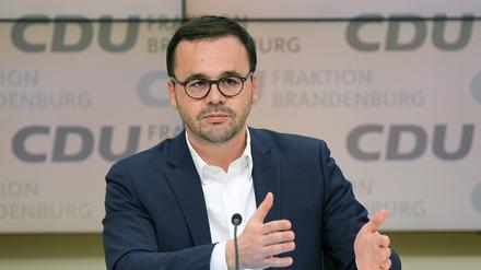 Brandenburgs CDU-Chef Jan Redmann.