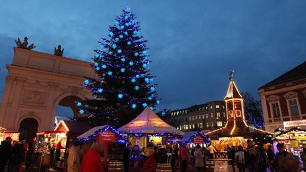 Der Potsdamer Weihnachtsmarkt ist seit dieser Woche eröffnet.