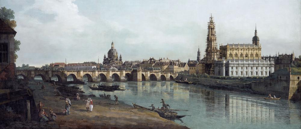 Seine Werke prägen das Bild auf Blick heute: Stadt Canalettos der Dresden besonderer bis