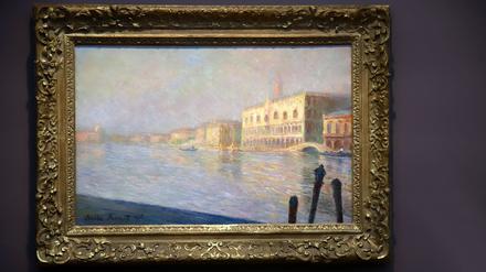 Das Gemälde "Palazzo Ducale" malte Monet im Jahre 1908.