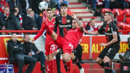 Viel Kampf, keine Punkte: Robert Andrich und der 1. FC Union belohnten sich gegen Leverkusen nicht.
