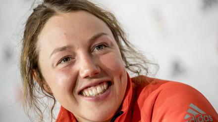 Lustig: Laura Dahlmeier kam durch Zufall zum Berglauf.
