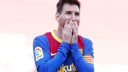 Kaum zu glauben: Lionel Messi wird das Trikot des FC Barcelona künftig nicht mehr tragen.