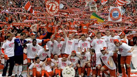 Rot-Weiß Berlin: Die Bayern feiern im tiefsten Preußen den Titel.