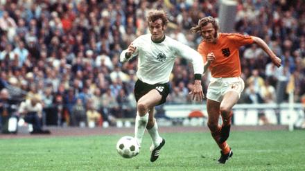 Rainer Bonhof (l.) wurde 1974 mit Deutschland Weltmeister.