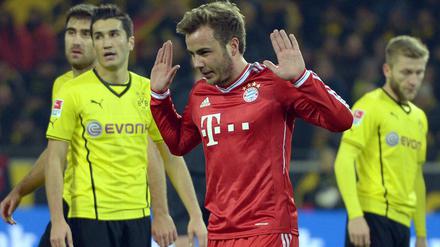 Mario Götze kennt das Duell von beiden Seiten her. Nach seinem Gastspiel beim FC Bayern ist er wieder zur Borussia zurückgekehrt.