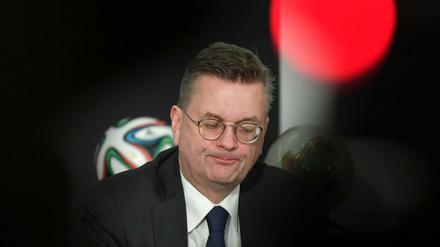 Reinhard Grindel ist als DFB-Präsident zurückgetreten. 