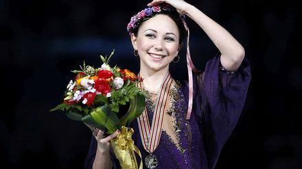 Goldkind. Nach dem EM-Titel gewann die 18-jährige Elisaweta Tuktamyschewa nun auch WM-Gold.