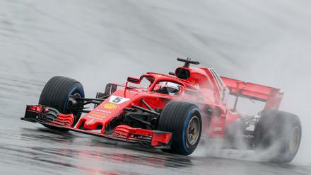 Sebastian Vettel legte im Qualifying eine starke Schlussrunde hin.