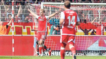 Wiederholung erwünscht. Im Hinspiel jubelte Sebastian Andersson über zwei Tore gegen den FC St. Pauli, die Berliner gewannen 4:1.