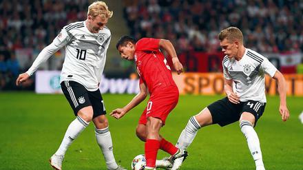 Zwei Seiten. Julian Brandt (links) und Matthias Ginter sollen die Nationalmannschaft in Zukunft prägen.