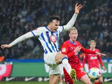 Strittiger VAR-Elfmeter in der Nachspielzeit: Hertha BSC verspielt 2:0 gegen Holstein Kiel