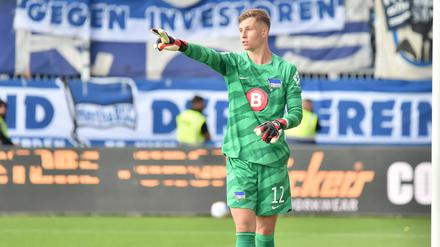 Tjark Ernst hat in dieser Saison bisher fünf Pflichtspiele für Hertha BSC bestritten.