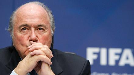 Veruntreuung? Joseph Blatter soll Fernsehrechte zum Freundschaftspreis verkauft haben.