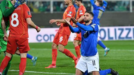 Die Italiener, die schon bei der vergangenen Weltmeisterschaft in Russland nicht dabei waren, haben die Qualifikation erneut versäumt.