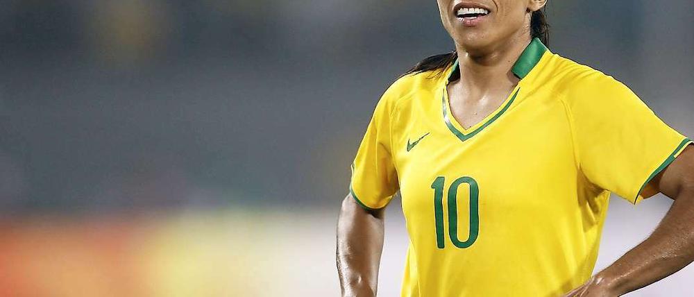 Die brasilianische Nationalspielerin Marta.