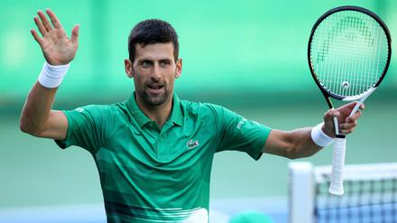 Novak Djokovic, Tennisspieler aus Serbien, weiß noch nicht, ob er ungeimpft in die USA reisen kann.