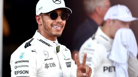 Lewis Hamilton geht von der Pole ins Rennen am Sonntag. 