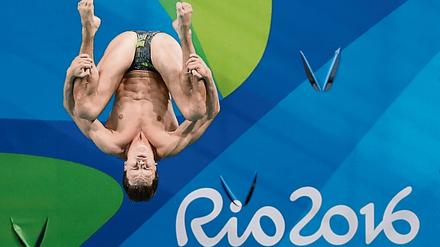 Kopfüber zum Erfolg. Patrick Hausding gewann in Rio seine erste Olympiamedaille im Einzel.