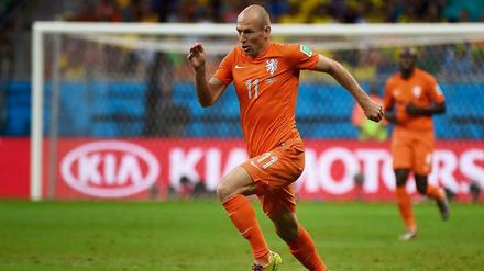 Hollands Arjen Robben lässt sich bei dieser WM nicht aufhalten.