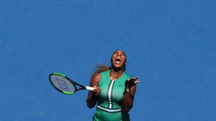 Frustriert. Für Serena Williams platzte in Melbourne ein großer Traum.