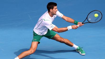 Novak Djokovic ist mal wieder Topfavorit auf den Titel in Melbourne. 
