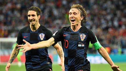 Luka Modric ist das Herzstück des kroatischen Spiels. 