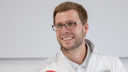 Füchse-Trainer Jaron Siewert ist optimistisch: Er traut der deutschen Mannschaft das Viertelfinale zu.
