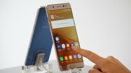 Das Samsung Galaxy Note 7 wurde wegen Problemen mit dem Akku zurückgerufen. 