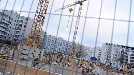 In Berlin werden derzeit vor allem Wohnungen gebaut. 