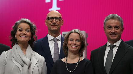 Im Vorstand der Deutschen Telekom sind mit Claudia Nemat (l.) und Birgit Bohle verhältnismäßig viele Frauen. 