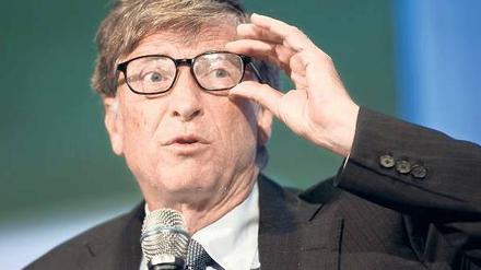 Der Durchblicker. Bill Gates stand lange an der Spitze von Microsoft. Auch heute noch hat sein Wort Gewicht. Foto: AFP