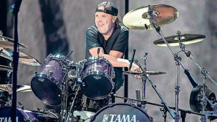 Metallicas Drummer Lars Ulrich will die Kontrolle behalten. Foto: Suzanne Cordeiro/AFP