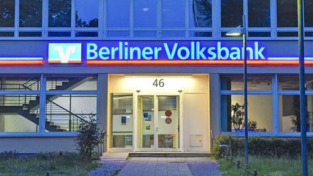 Die Berliner Volksbank will ihr Filialnetz erneuern.