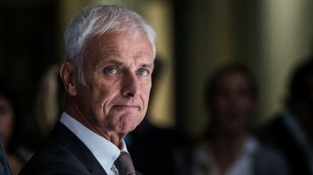 Der VW-Vorstandsvorsitzende Matthias Müller warnt vor einem Rechtsruck. 