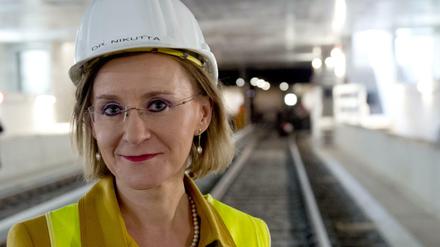 Könnte bald für die Bahn den Helm aufsetzen: die bisherige BVG-Chefin Sigrid Nikutta.