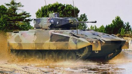 Rheinmetall produziert unter anderem den Schützenpanzer "Puma". 