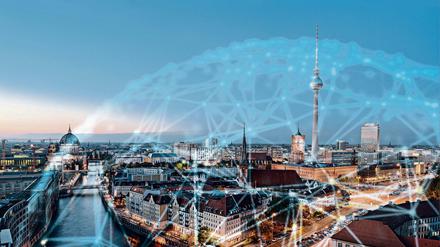 Gut vernetzt: Die Medienstandorte Berlin und Potsdam sind eng zusammengewachsen. Nirgendwo in Deutschland gibt es mehr Jobs in der IKT- und Medienbranche.