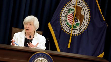 Zieht einen Schlussstrich unter die Finanzkrise: Die Chefin der US-Notenbank Janet Yellen. 